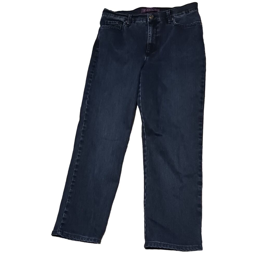 Gloria Vanderbilt Classic Fit Amanda Jeans Dark Wash Women's SZ 10 30w×26L